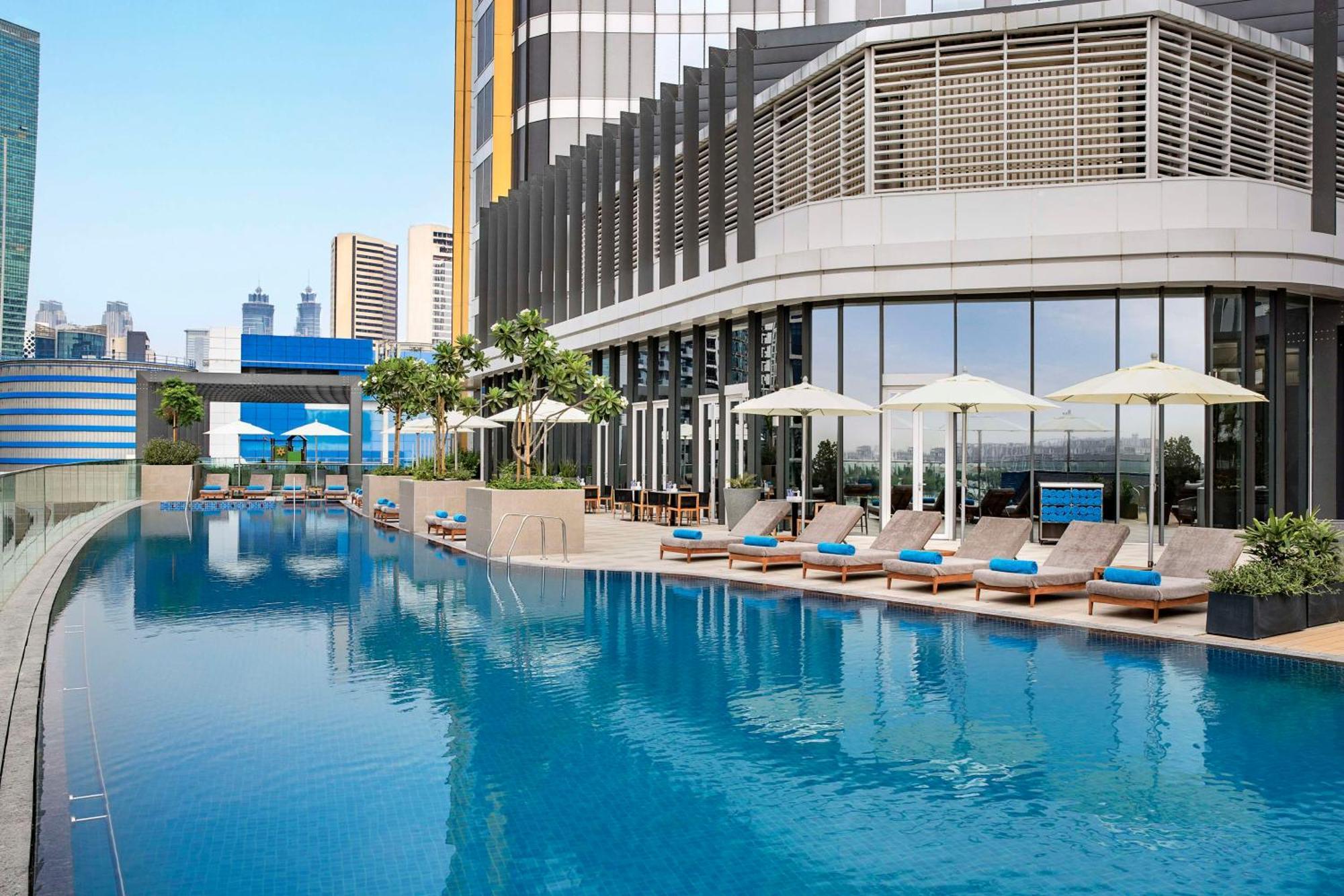 Hilton Garden Inn Dubai Business Bay Exterior foto